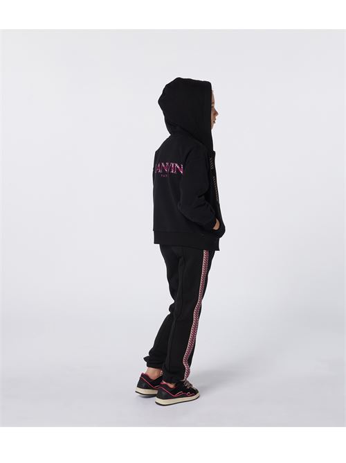 Felpa, bambina, logata. LANVIN PARIS | N3010709B